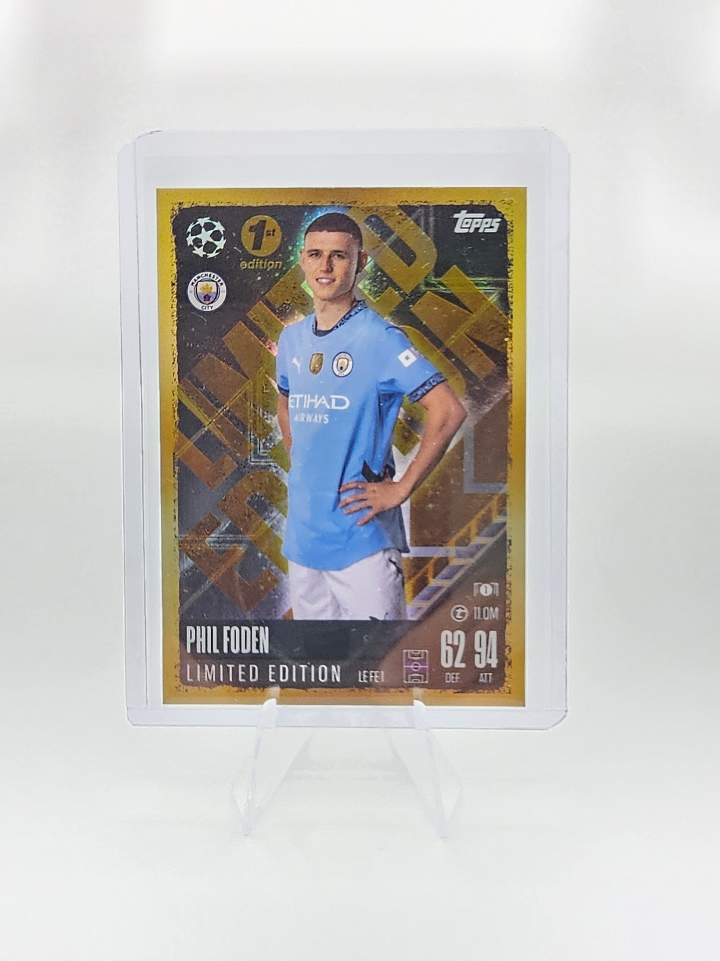 Foden Gold Limited Edition Card