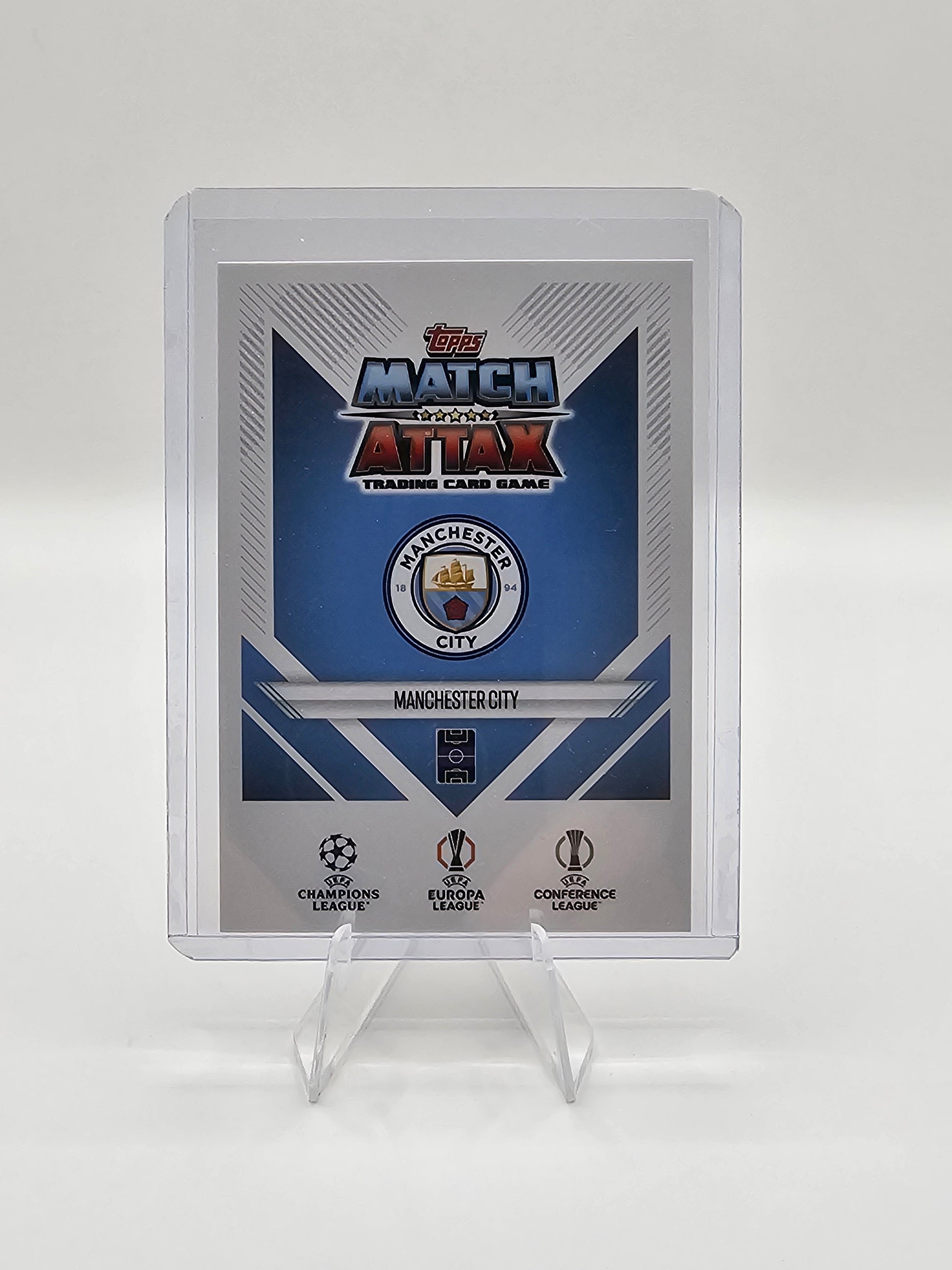Foden Gold Limited Edition Card (Back of card)