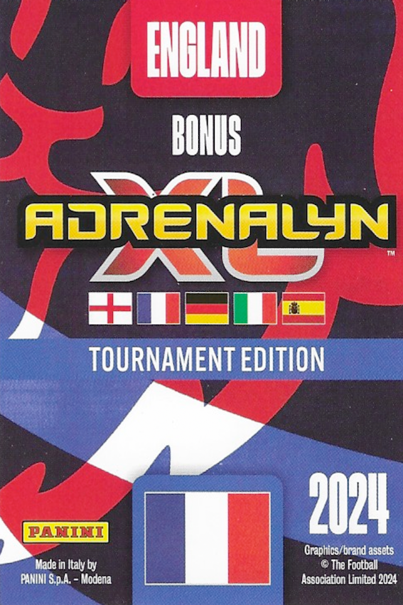 France Club Crest No 100 - Adrenalyn XL 2024 England Tournament Edition by Panini