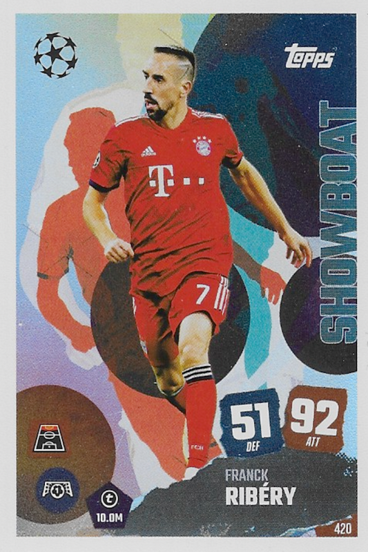 Franck Ribery Showboat Card #420 - Topps Match Attax 25/26 (2025/2026) - Bayern Munich