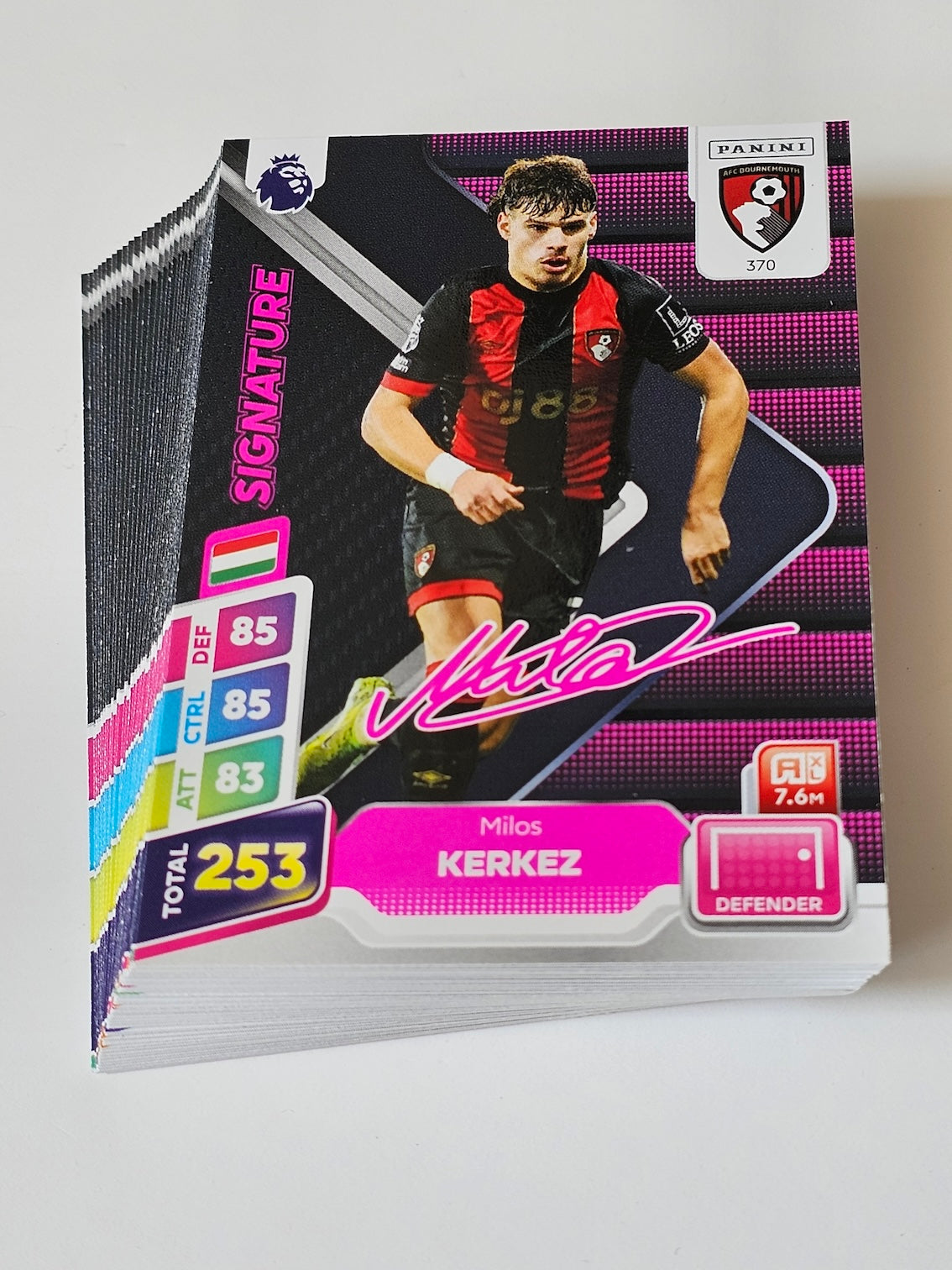 Full Set of ALL 40 Panini Adrenalyn XL Plus 2025 Premier League Signature Cards!
