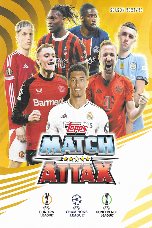 Full Set of All 18 Man of the Match Signature Style Cards - TOPPS MATCH ATTAX 2024/25