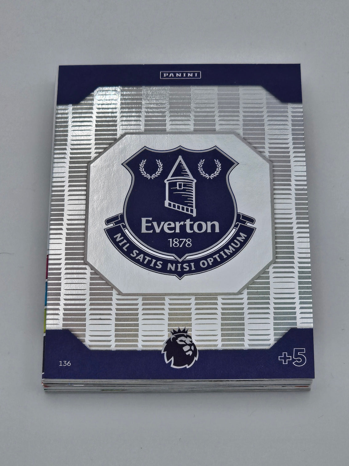 Full Team Set - Panini Adrenalyn XL PLUS 2025 Everton Football Cards - Ultimate Toffees Gift! - crest on top