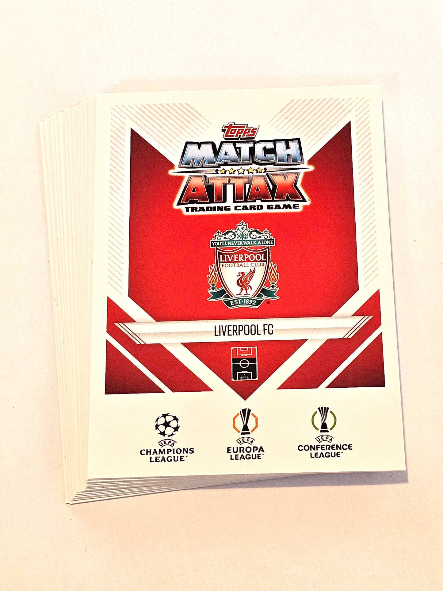 Full Team Set of all 18 Liverpool Cards - TOPPS MATCH ATTAX 2024/25