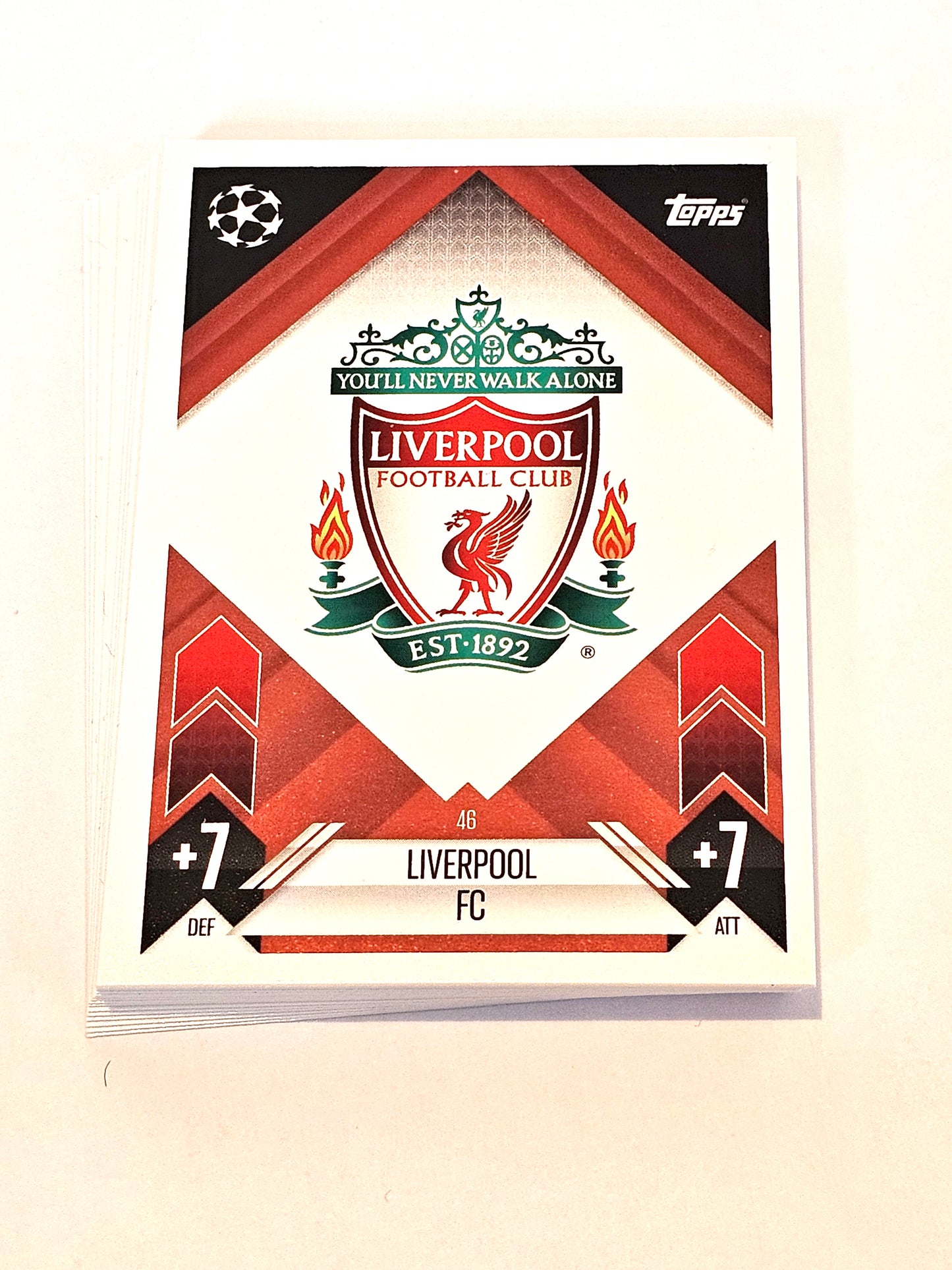 Full Team Set of all 18 Liverpool Cards - TOPPS MATCH ATTAX 2024/25