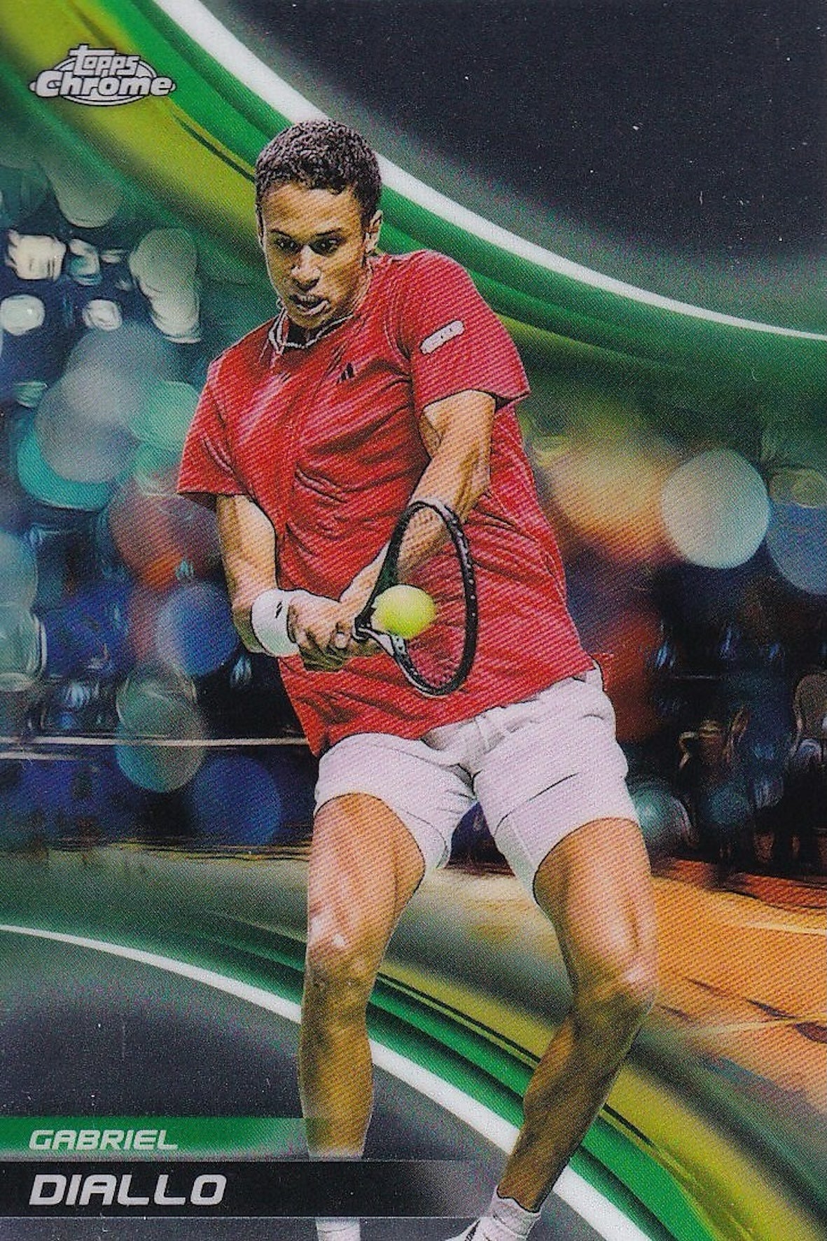 Gabriel Diallo Base Card #114 - Topps Chrome Tennis 2025