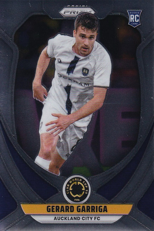 Gerard Garriga Rookie (RC) Card #29, Panini Prizm, FIFA Club World Cup 25 (2025) Auckland City FC