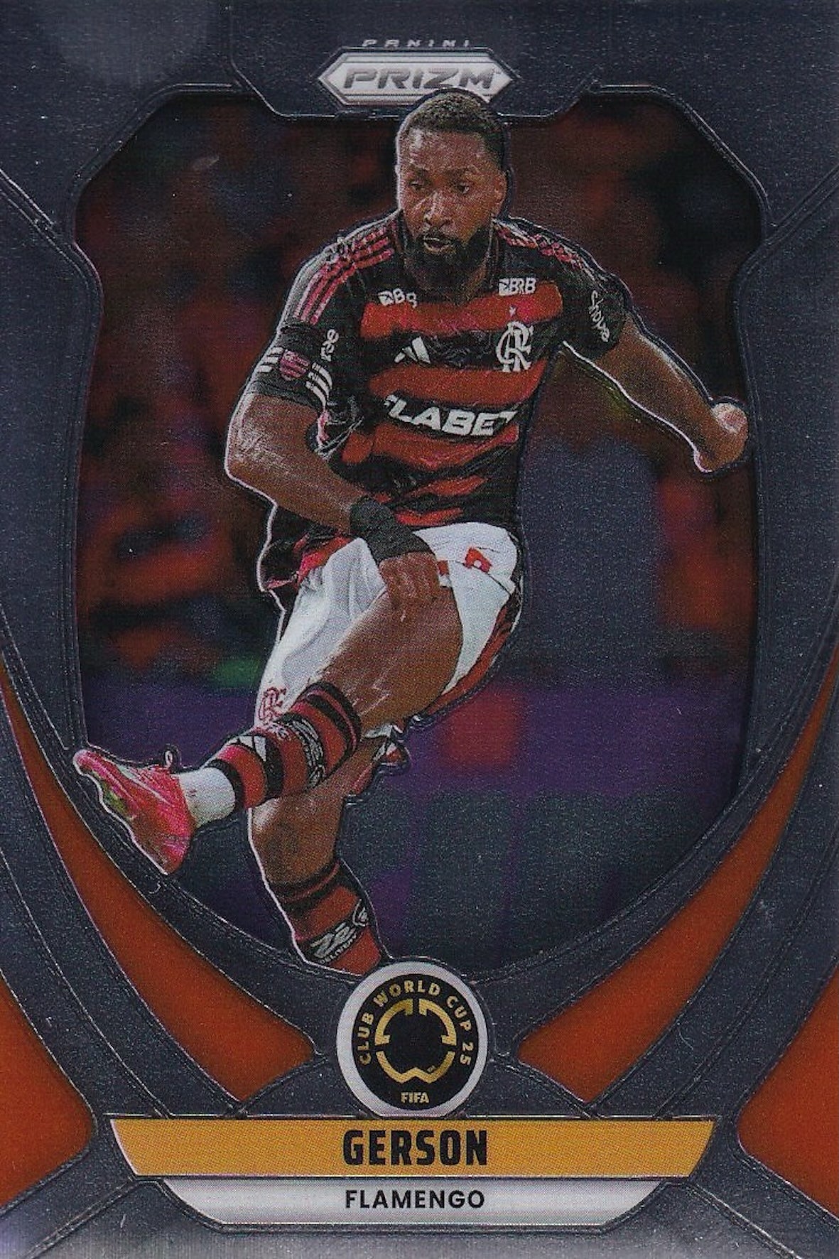 Gerson Base Card #105 - Panini Prizm FIFA Club World Cup 25 (2025) - Flamengo