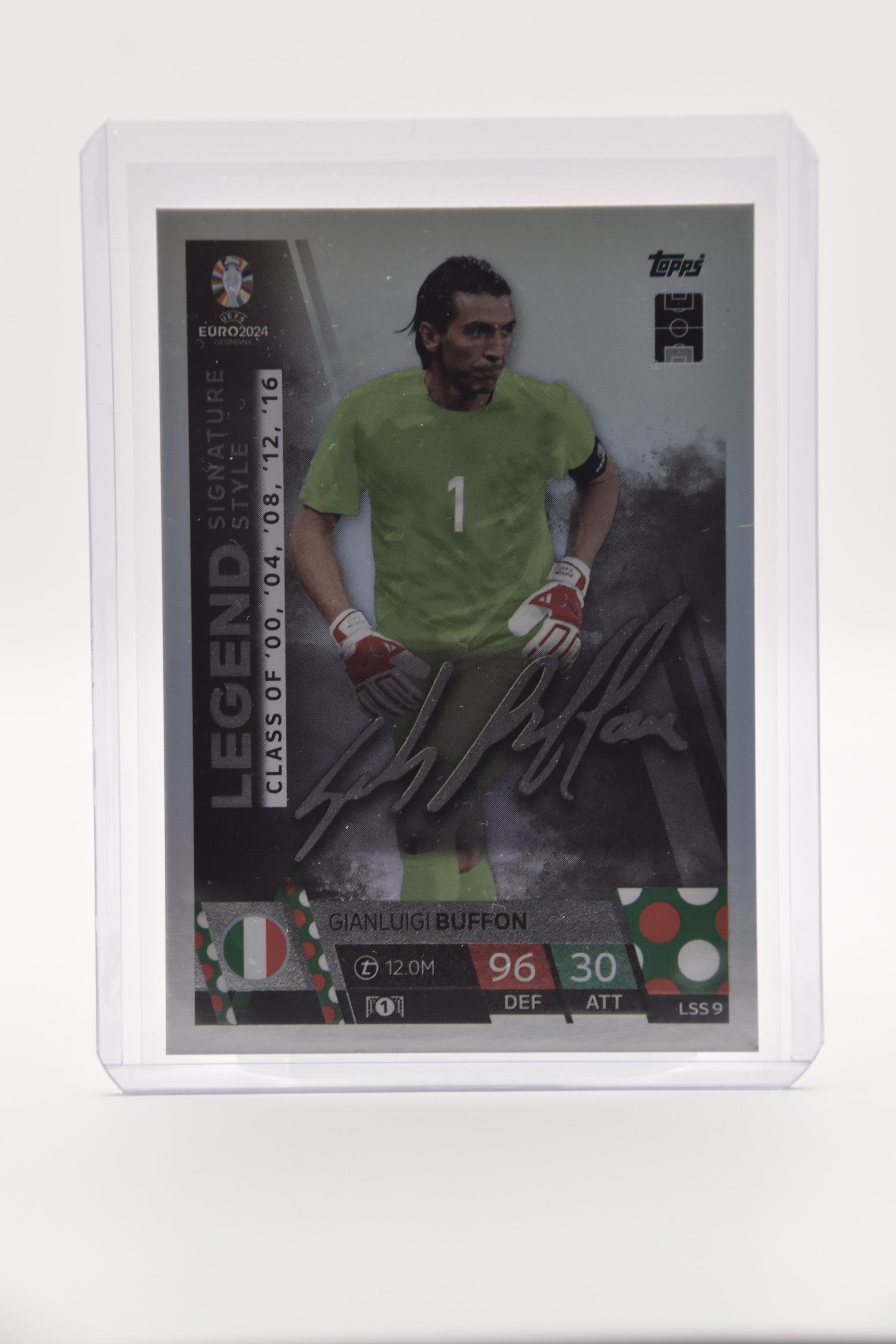 Gianluigi Buffon Signature Style Legend Card - Topps Match Attax EURO 2024