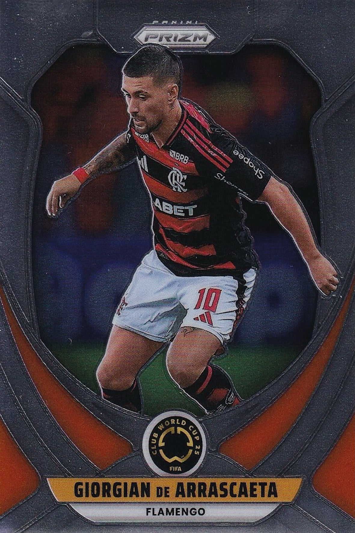 Giorgian De Arrascaeta Base Card #106 - Panini Prizm FIFA Club World Cup 25 (2025) - Flamengo