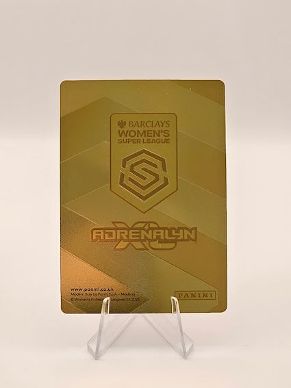 Grace Clinton GOLDEN BALLER Card #6 - Panini WSL 2025 Adrenalyn XL Man UTD MINT