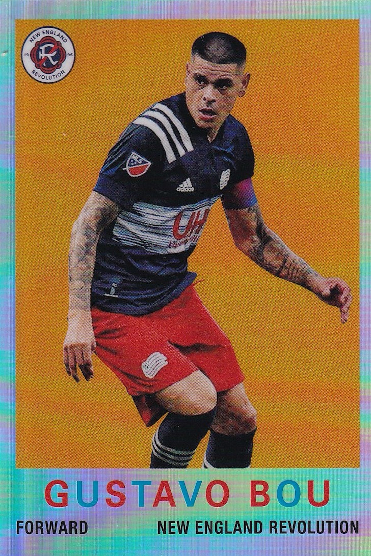 Gustavo Bou Card #59T-Topps Chrome MLS 2022 - 1959 Topps Football/Soccer