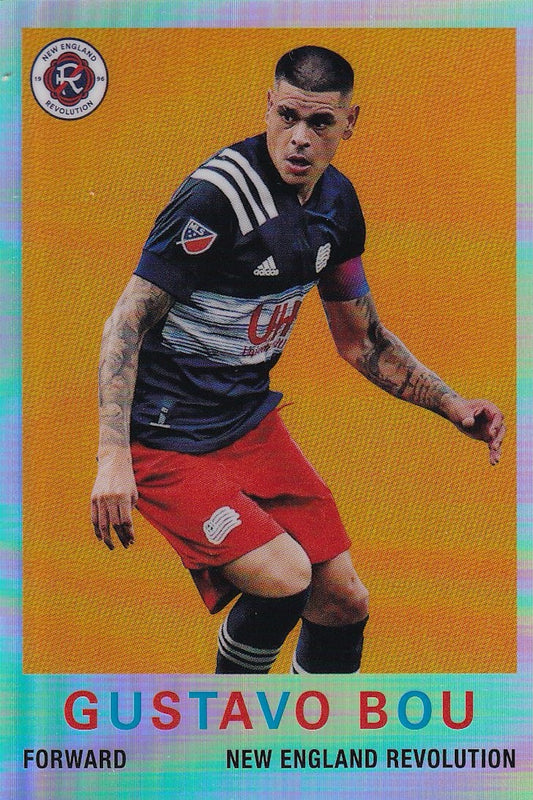 Gustavo Bou Card #59T-Topps Chrome MLS 2022 - 1959 Topps Football/Soccer
