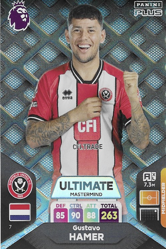 Gustavo HAMER Ultimate Mastermind Card - Adrenalyn XL Premier League Plus 2024