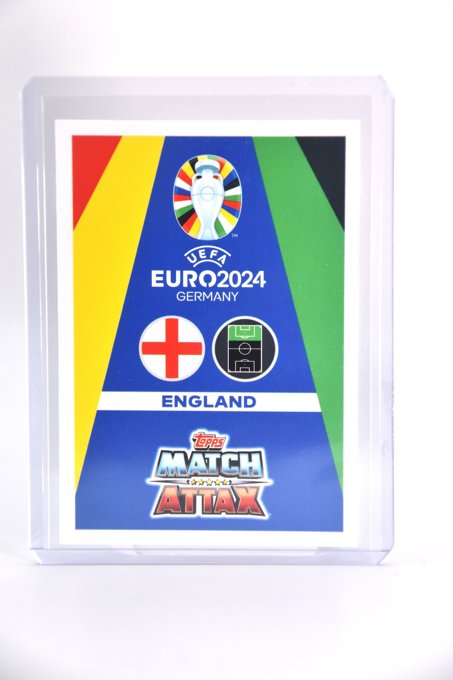 Harry Kane England Captain Trading Card - Match Attax EURO 2024 back