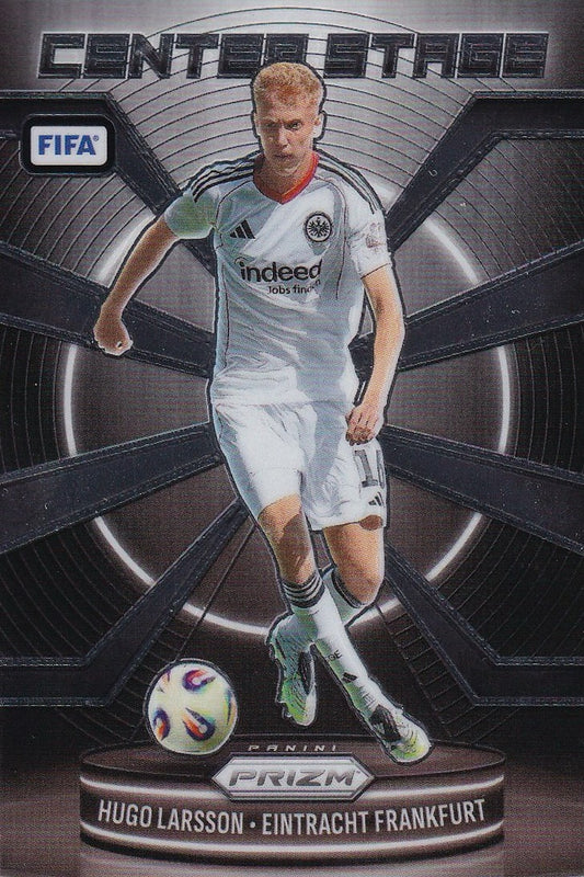Hugo Larsson Panini Prizm Centre Stage Card, No 25, 2025-26