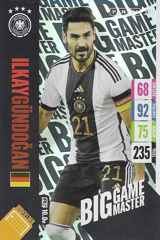 Ilkay Gundogan Big Game Master Card Number 260 - Adrenalyn XL England 2024 Tournament Edition