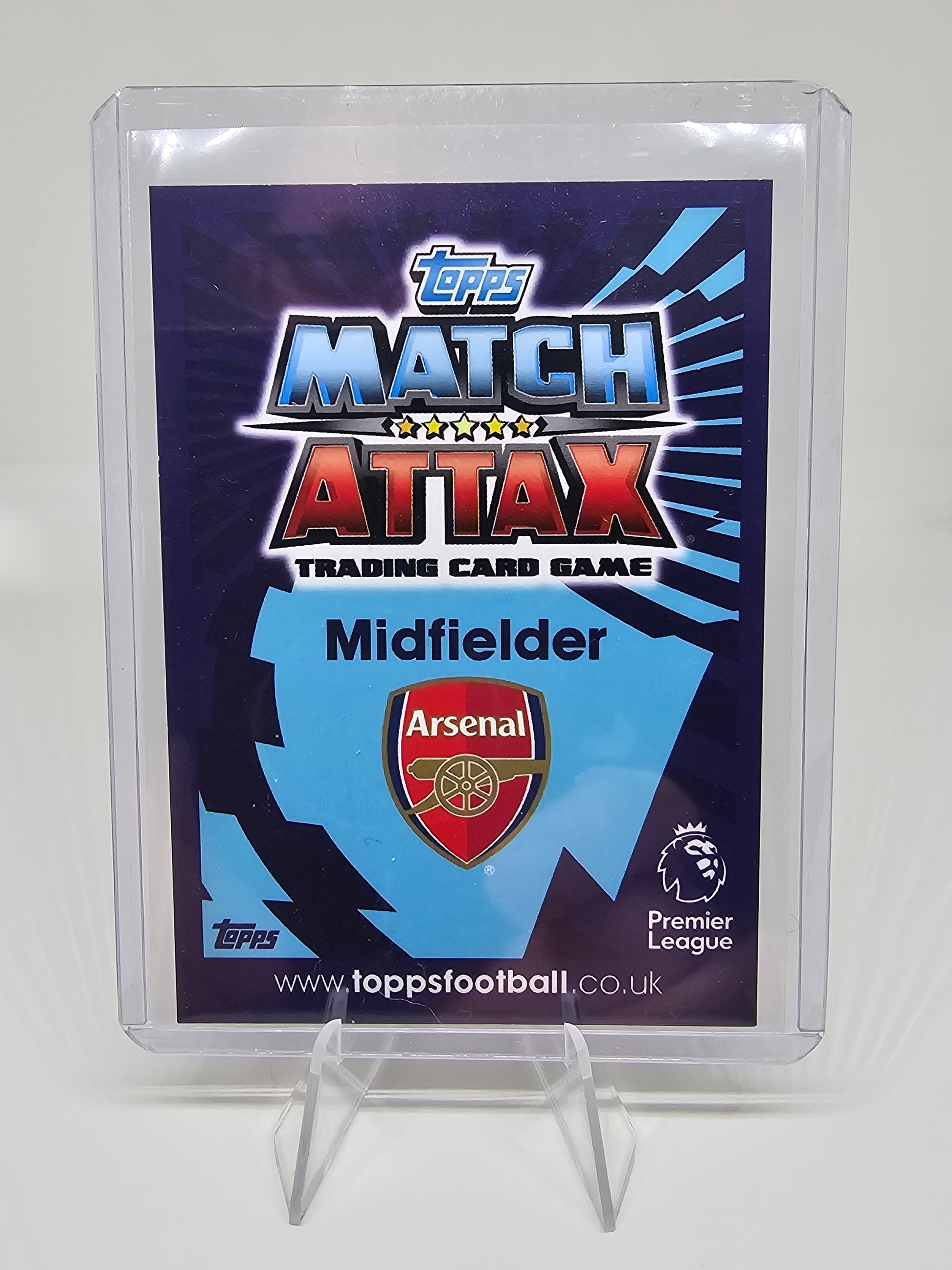 Jack Wilshere Bronze Limited Edition Card #LE8 - Topps Match Attax 2016/2017 Arsenal