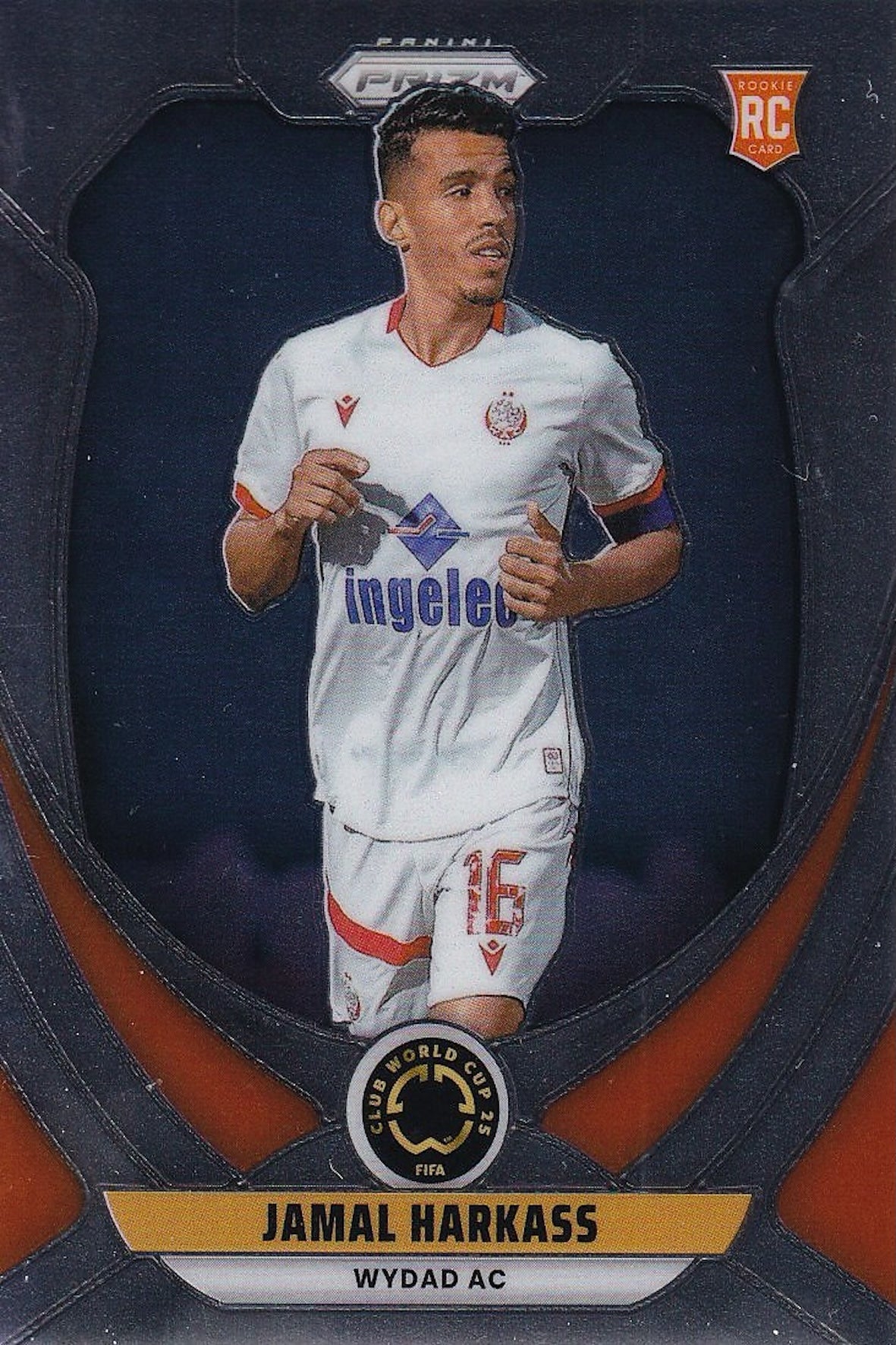 Jamal Harkass Rookie (RC) Base Card #196 - Panini Prizm FIFA Club World Cup 25 (2025) - Wydad AC