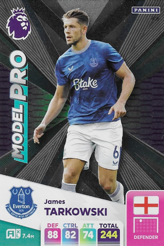 James TARKOWSKI Model Pro Card #408 - Adrenalyn XL 2025 Premier League (Everton)