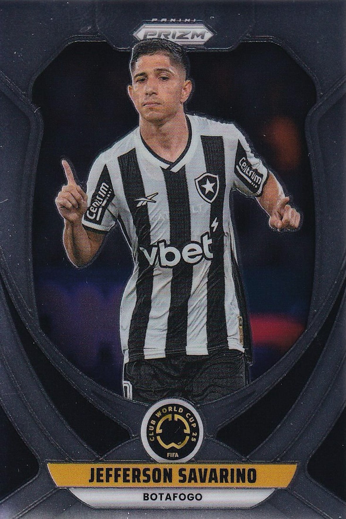 Jefferson Savarino Base Card #54 - Panini Prizm FIFA Club World Cup 25 (2025) Botafogo