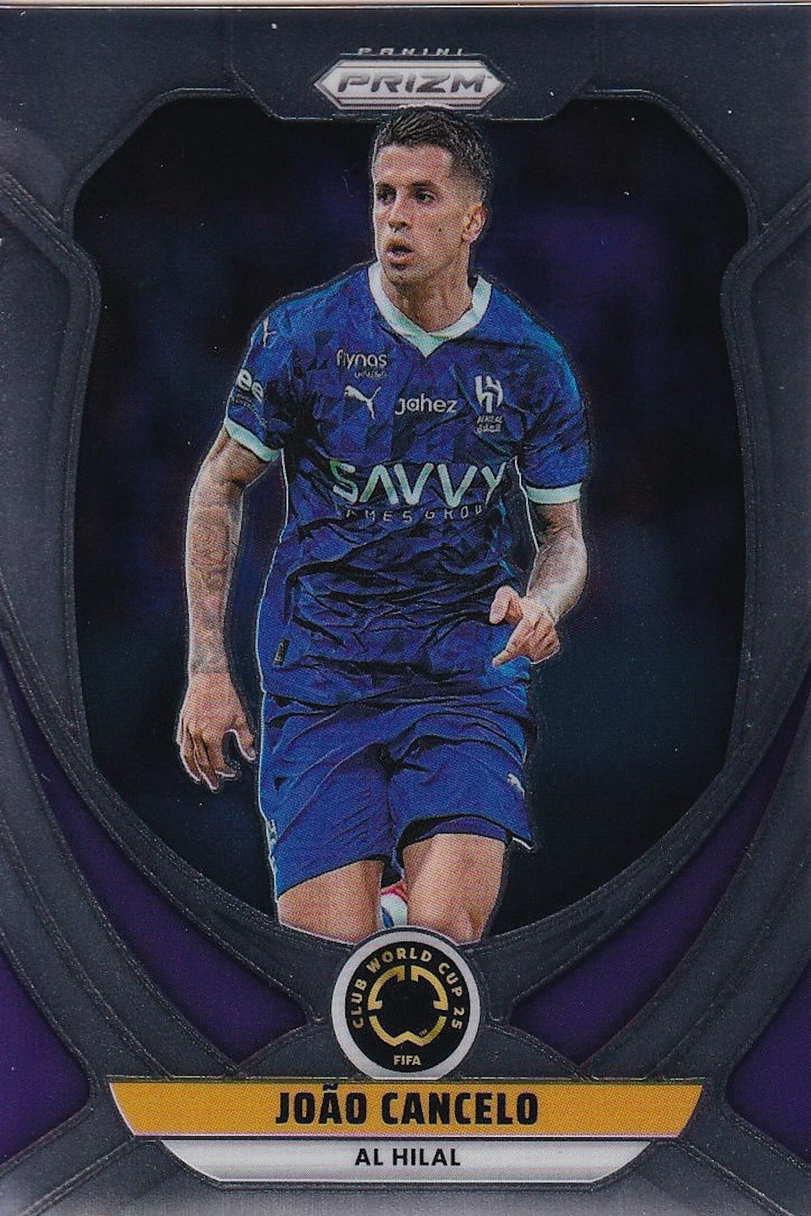 Joao Cancelo Panini Prizm Card #14 - FIFA Club World Cup 25 (2025) - Al Hilal