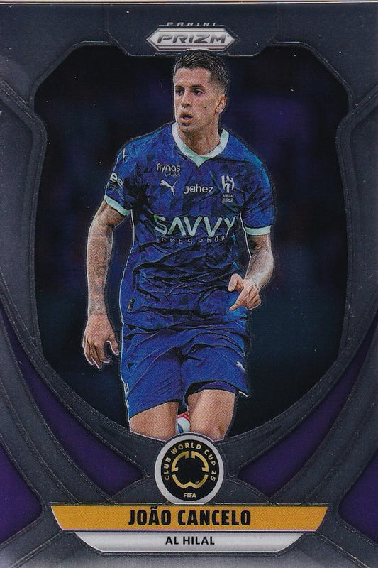 Joao Cancelo Panini Prizm Card #14 - FIFA Club World Cup 25 (2025) - Al Hilal