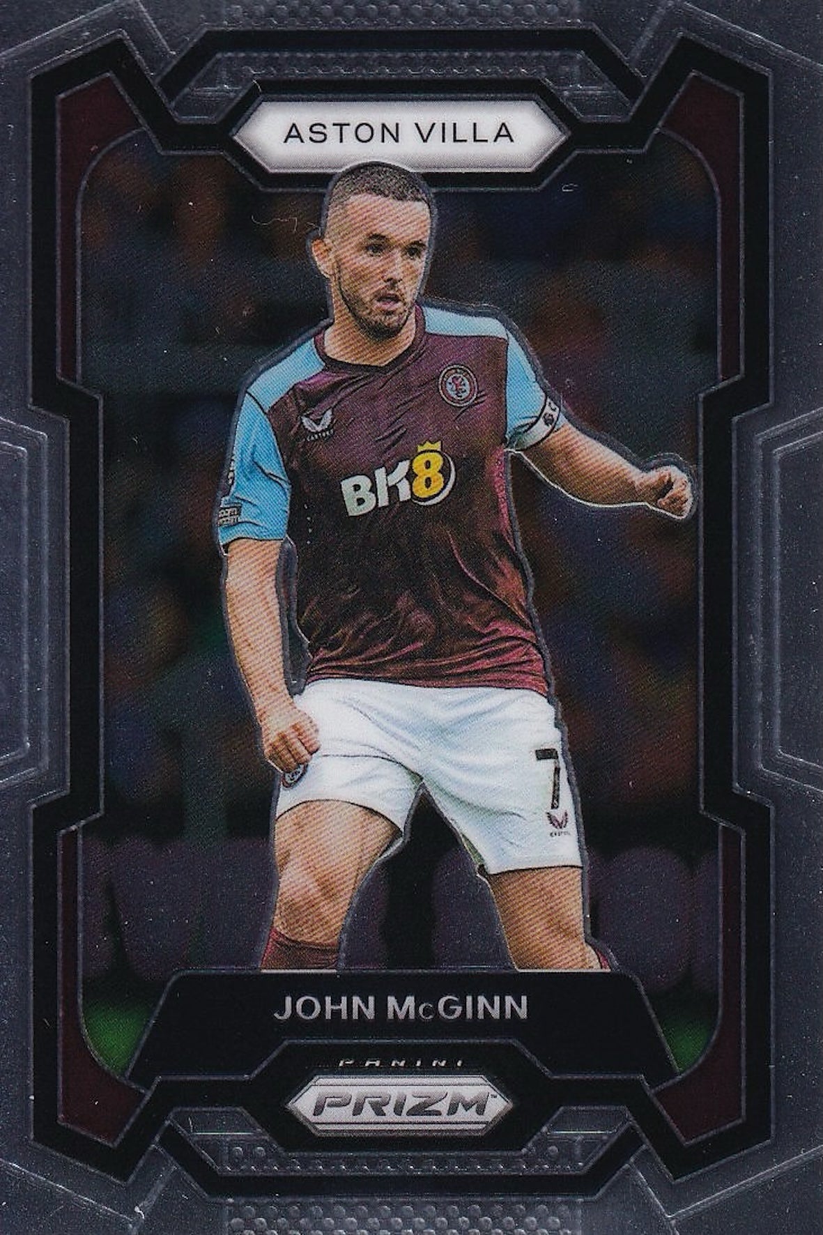 John McGinn Base Card #114 - Panini Prizm Premier League 23-24 2023-2024 (Aston Villa)