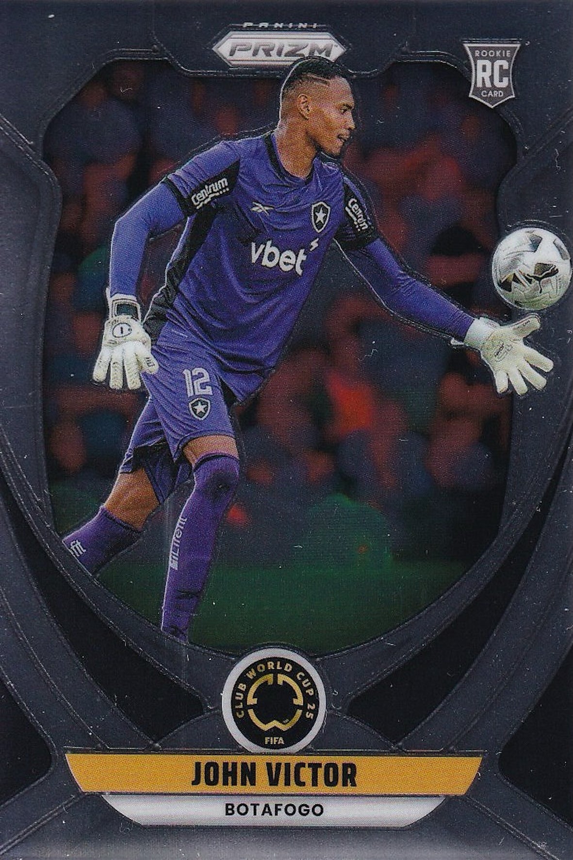 John Victor Rookie (RC) Card #55 - Panini Prizm FIFA Club World Cup 25 (2025) 