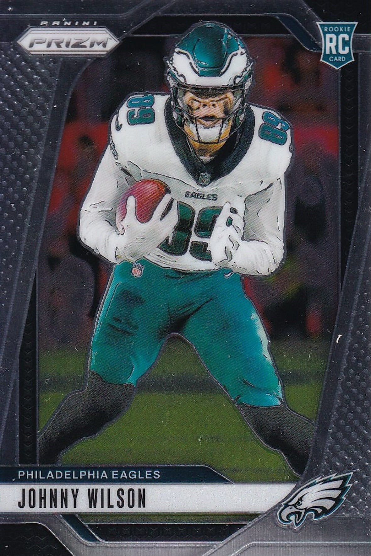 Johnny Wilson Rookie (RC) Base Card #355 - 2024 Panini Prizm Football