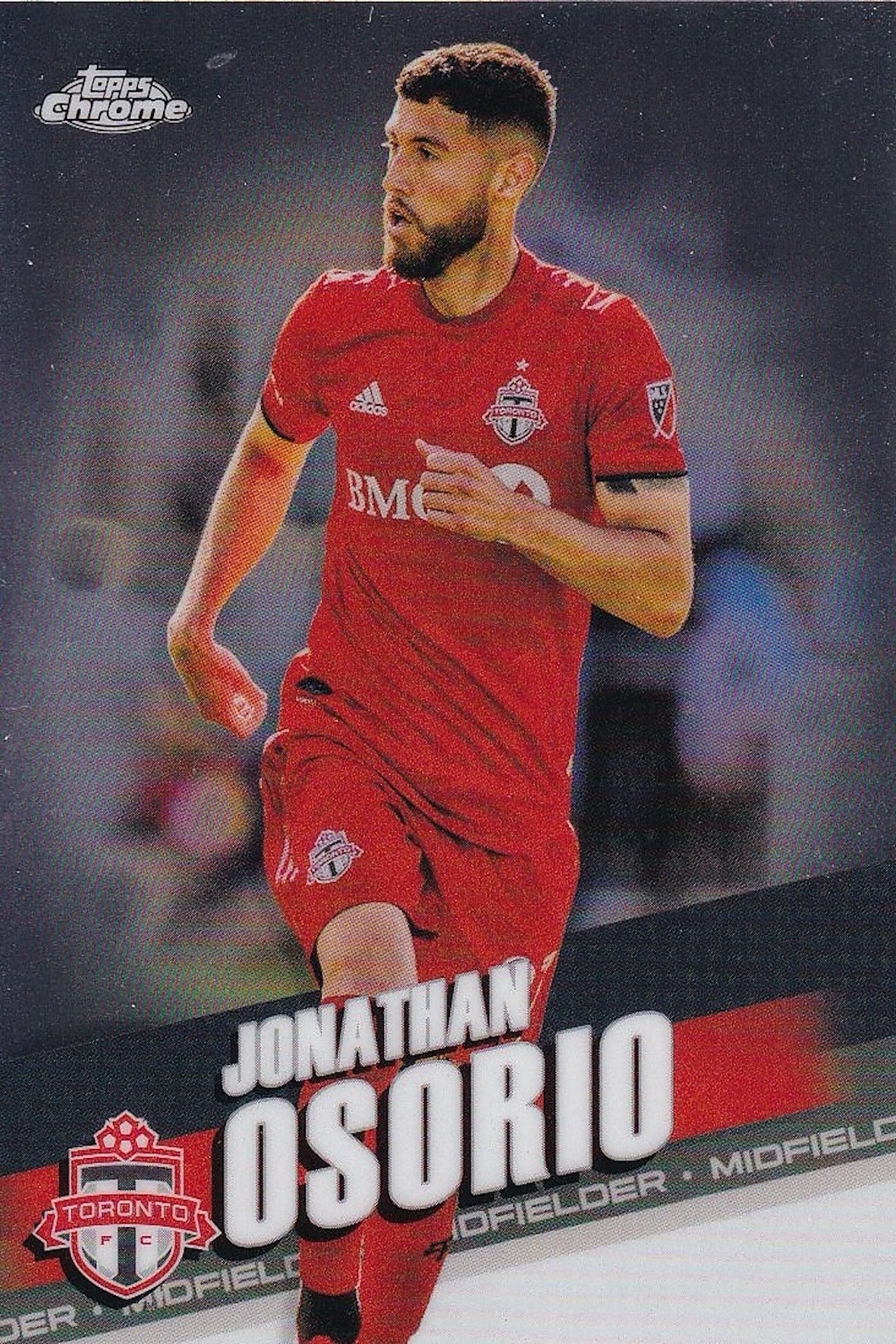 Jonathan Osorio Base Card #181 - Topps Chrome 2022 MLS - Toronto FC