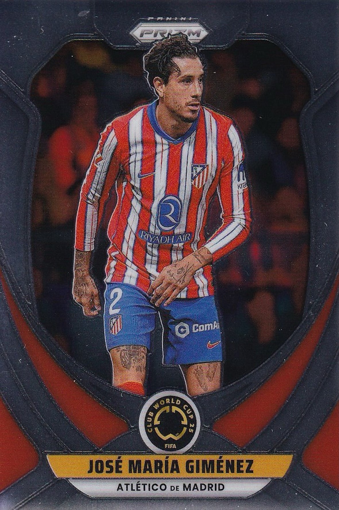 José María Giménez Base Card #24 - Panini Prizm FIFA Club World Cup 25 (2025) - Atlético Madrid