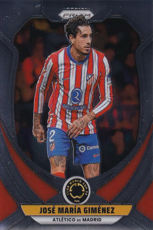 José María Giménez Base Card #24 - Panini Prizm FIFA Club World Cup 25 (2025) - Atlético Madrid