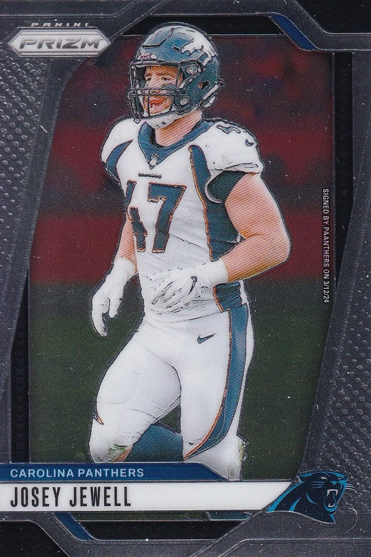 Josey Jewell Base Card #42 - 2024 Panini Prizm Football | Carolina Panthers