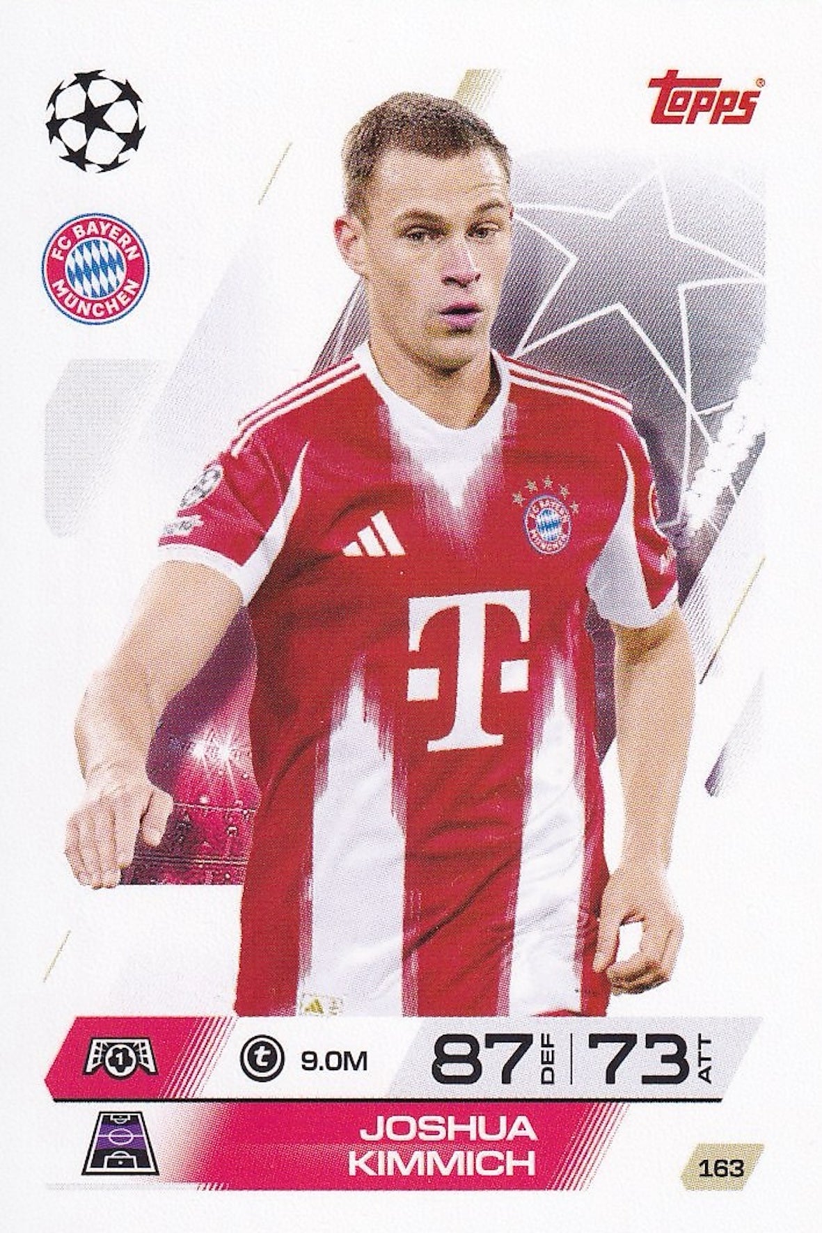 Joshua Kimmich Base Card #163 - Topps Match Attax 25/26 (2025/2026) Bayern Munich