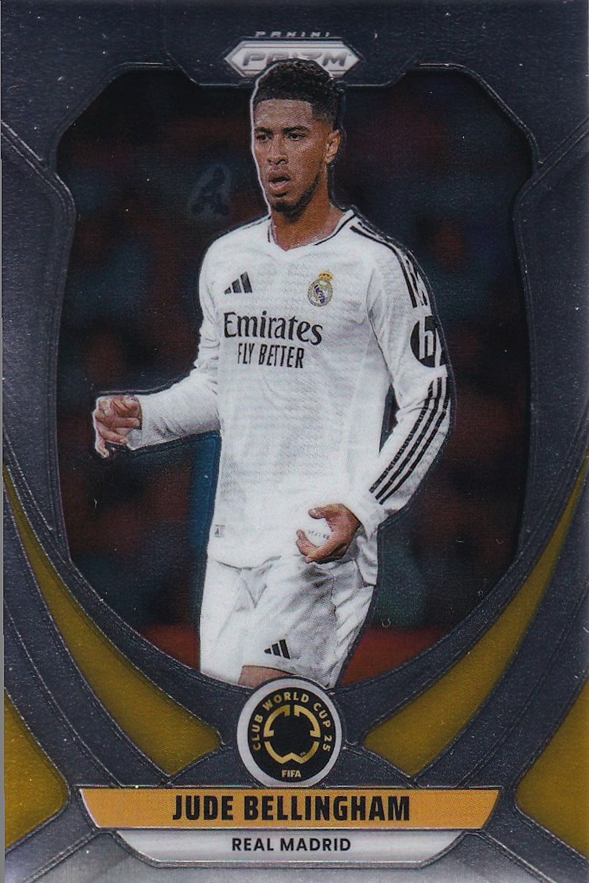 Jude Bellingham 2025 Panini Prizm FIFA Club World Cup Base Card #163 Real Madrid