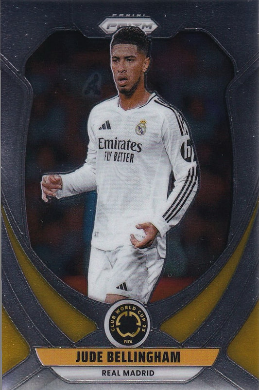 Jude Bellingham 2025 Panini Prizm FIFA Club World Cup Base Card #163 Real Madrid