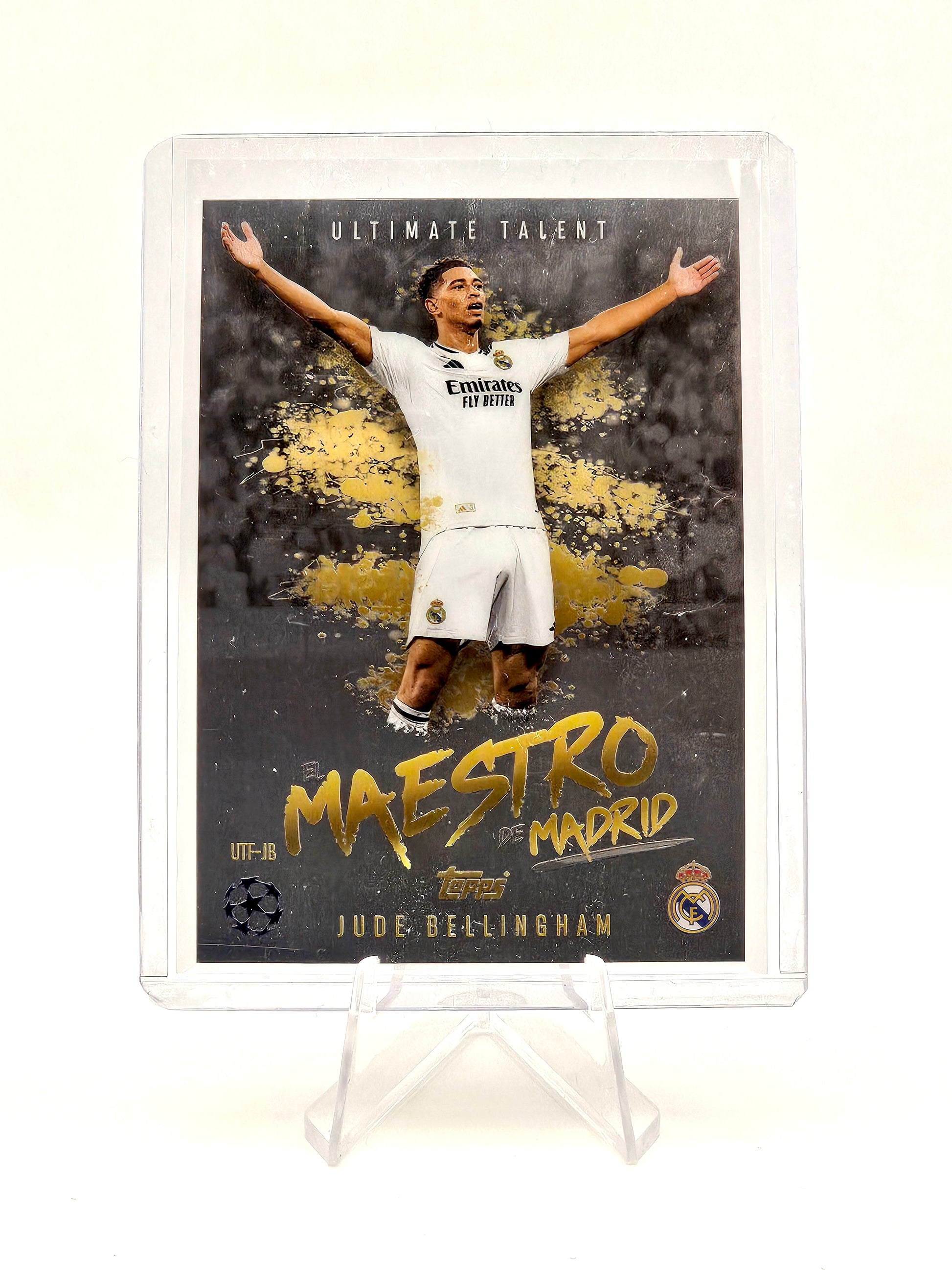 Jude Bellingham ULTIMATE TALENT MAESTRO DE MADRID #UTF-JB - Topps Match Attax 2024/2025 (Real Madrid)