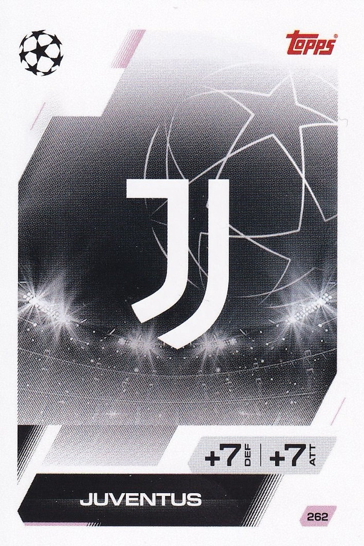 Juventus Badge/Crest Card #262 - Topps Match Attax 25/26 (2025/2026)