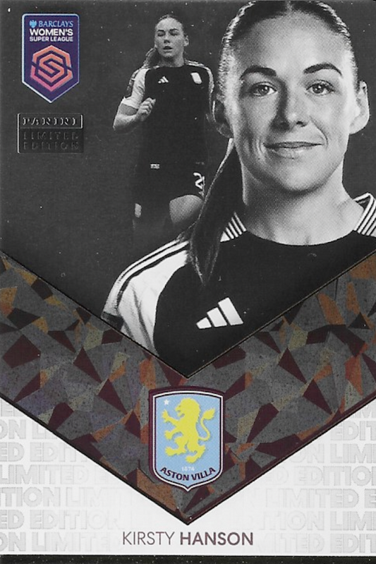 KIRSTY HANSON Limited Edition Card - Panini Adrenalyn XL 2025 Women's Super League