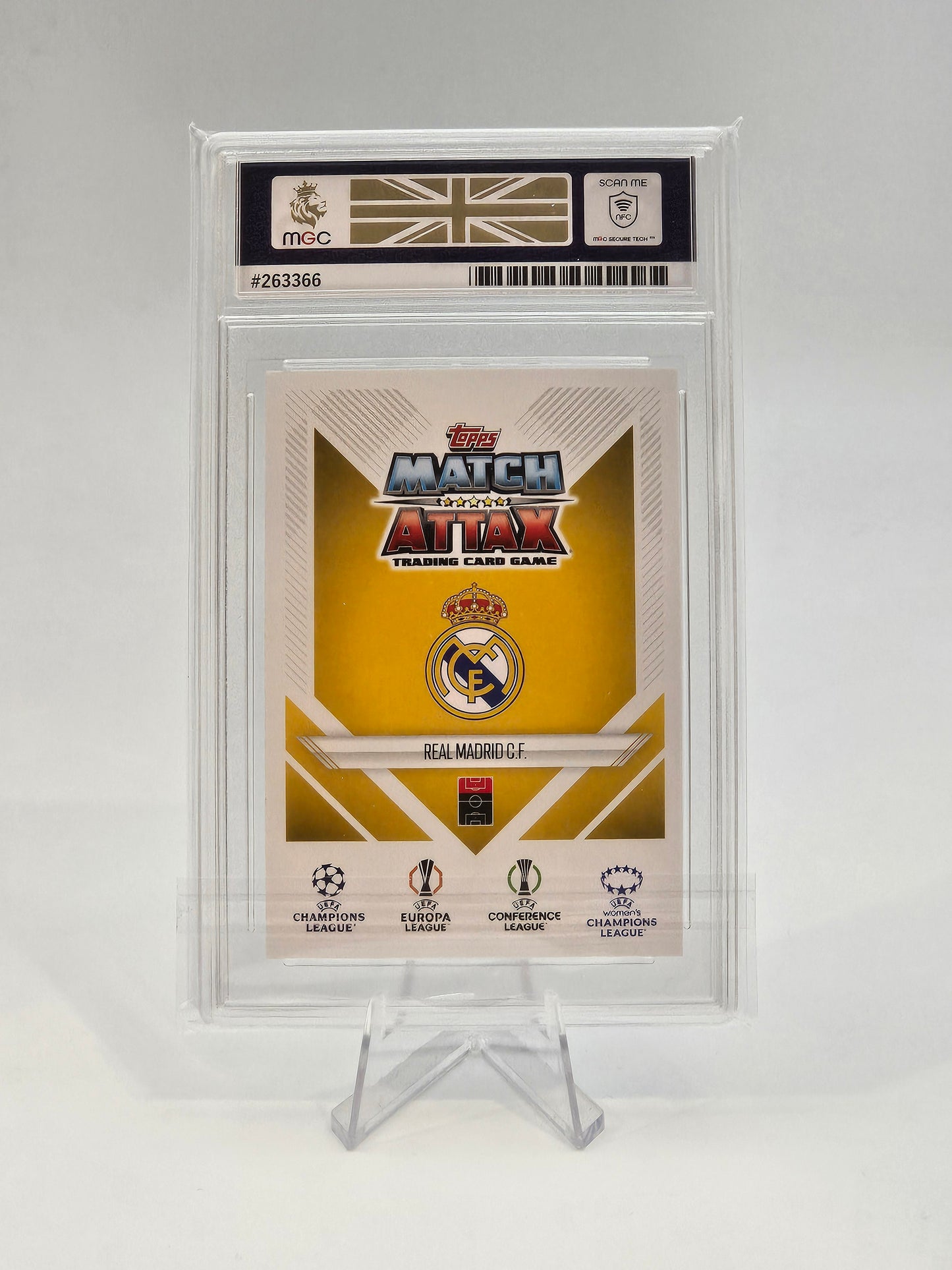 Kylian Mbappe Invinciballer Card #INV2 - Match Attax Extra 24/25 Graded MGC 9