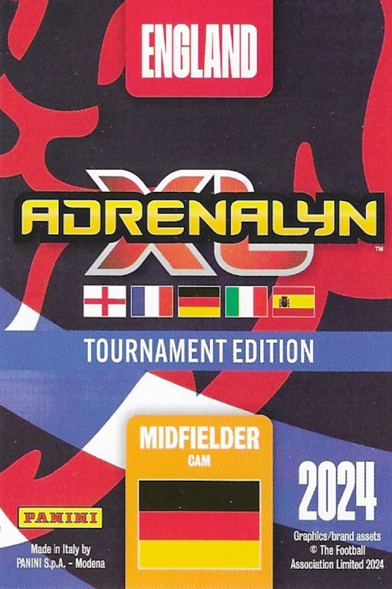 Kai Havertz Visionary Card No 283 - Adrenalyn XL 2024 Tournament Edition by Panini