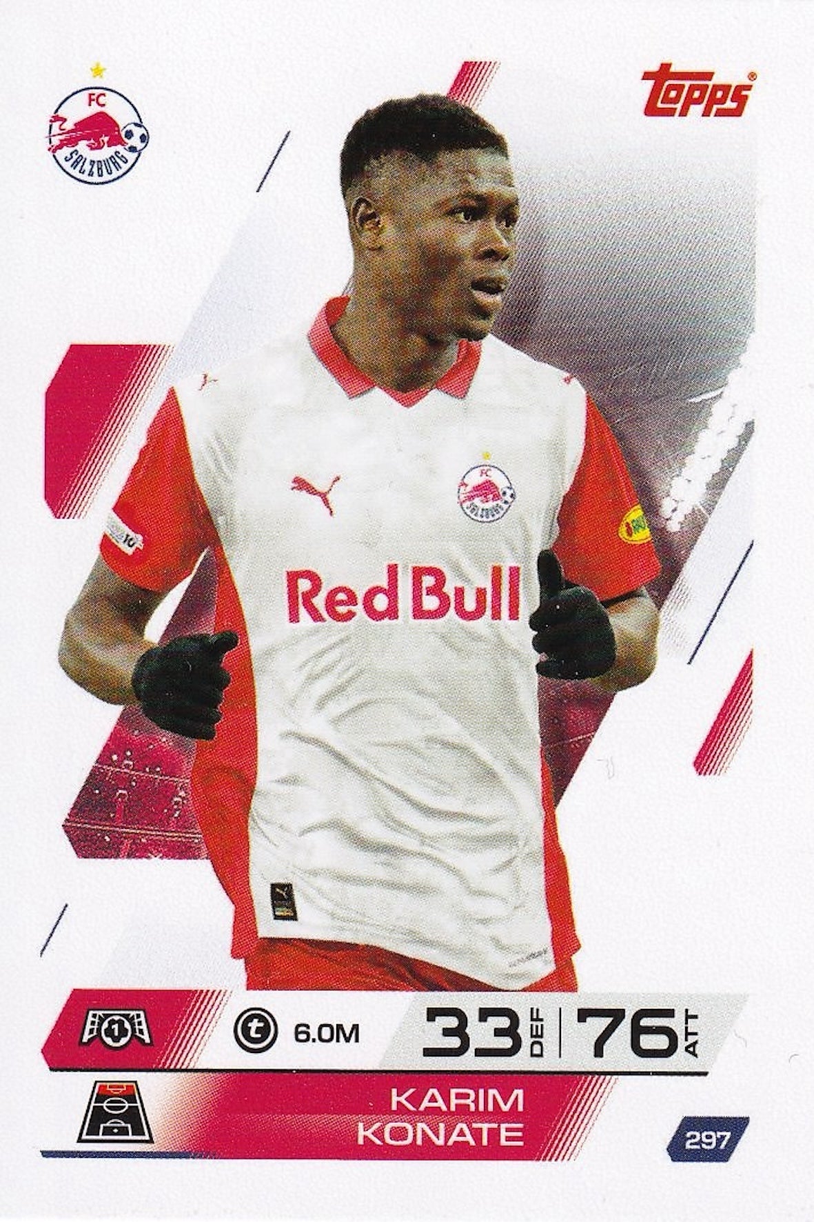 Karim Konate Base Card #297 - Topps Match Attax 25/26 (2025/2026)