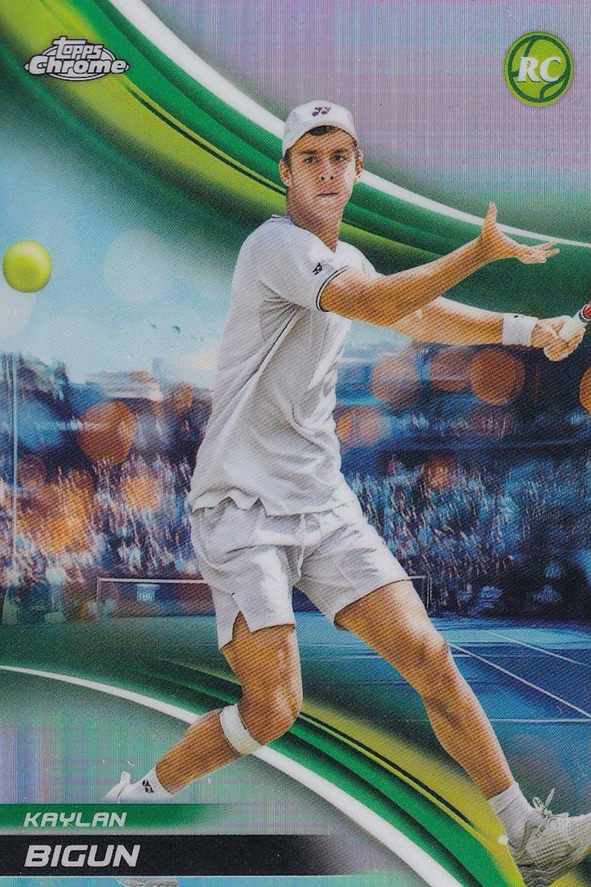 Kaylan Bigun Rookie (RC) Base Card #216 - 2025 Topps Chrome Tennis