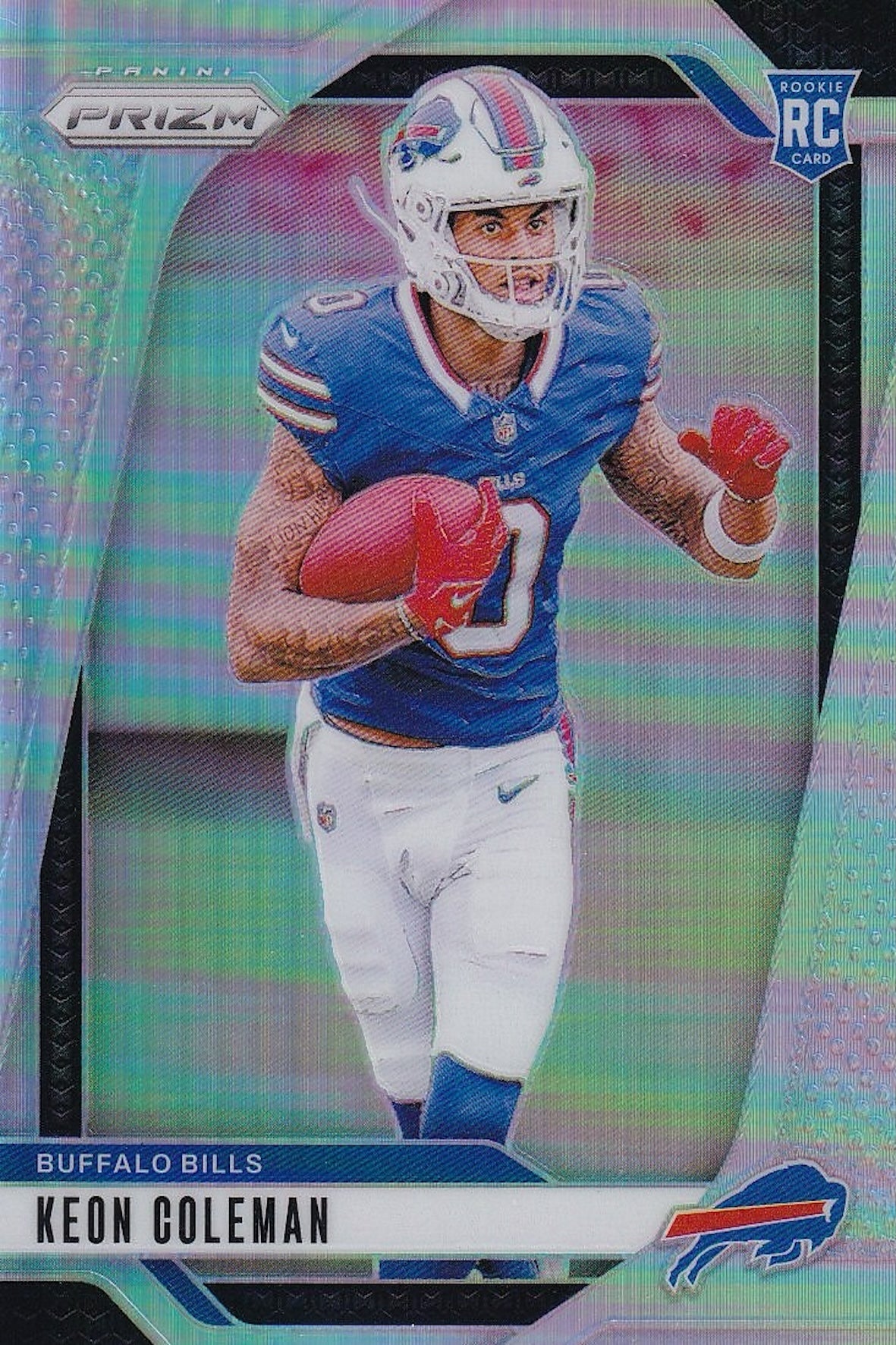 Keon Coleman Rookie RC Card #362 - 2024 Panini Prizm Football