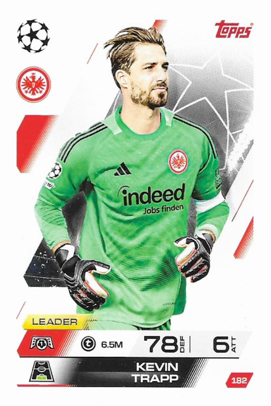 Kevin Trapp Base Card #182 - Topps Match Attax 25/26 (2025/2026) Eintracht Frankfurt