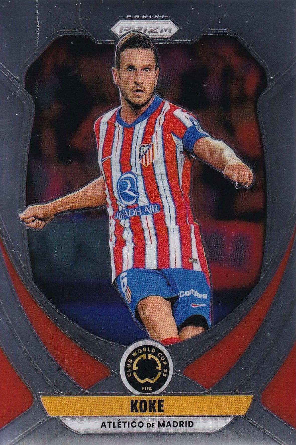 Koke Base Card #26 - Panini Prizm FIFA Club World Cup 25 (2025) - Atlético Madrid