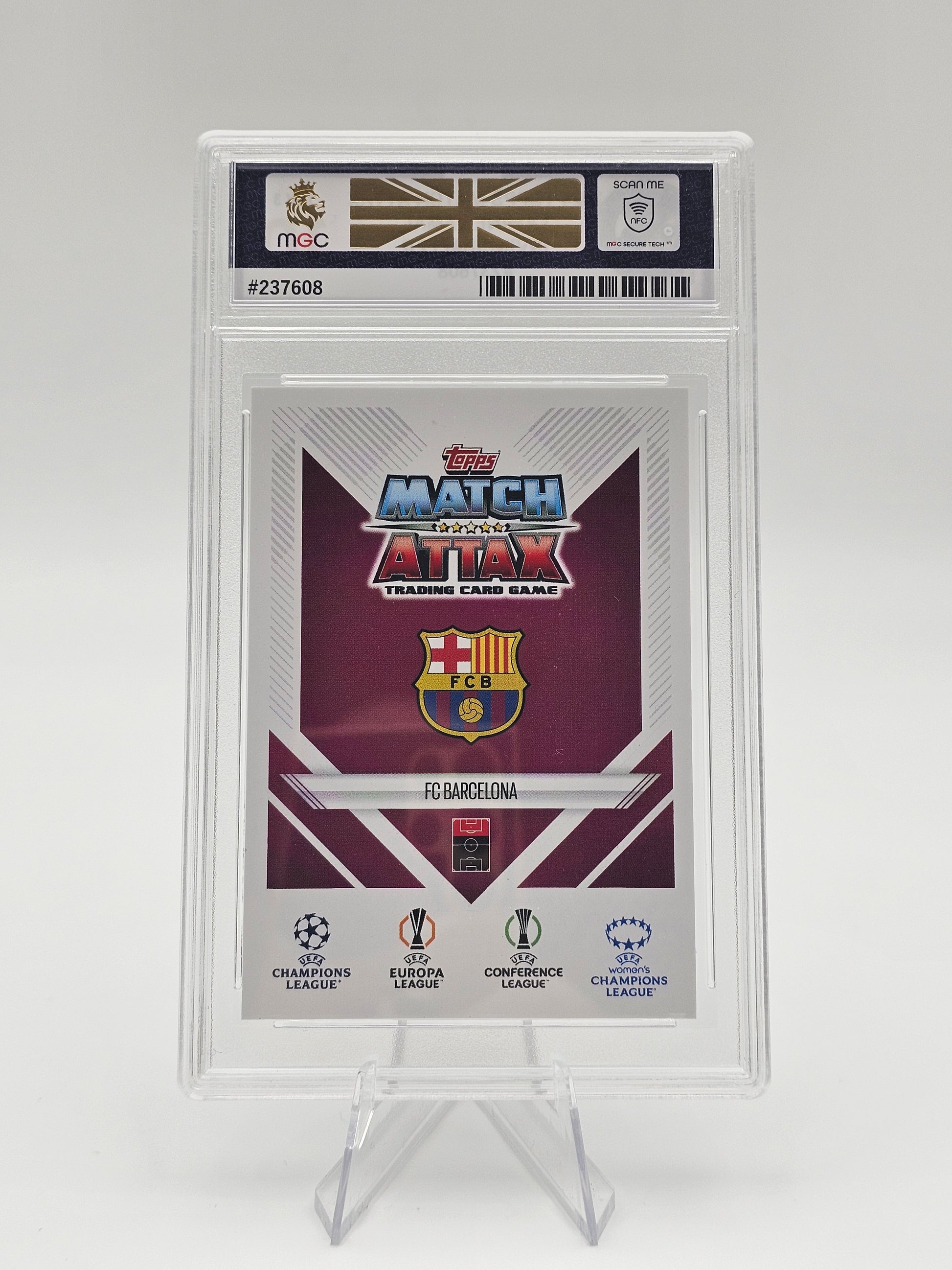 Lamine Yamal, Graded Topps Match Attax EXTRA 24/25, Invinciballer MGC 10, Card #INV3 FC Barcelona