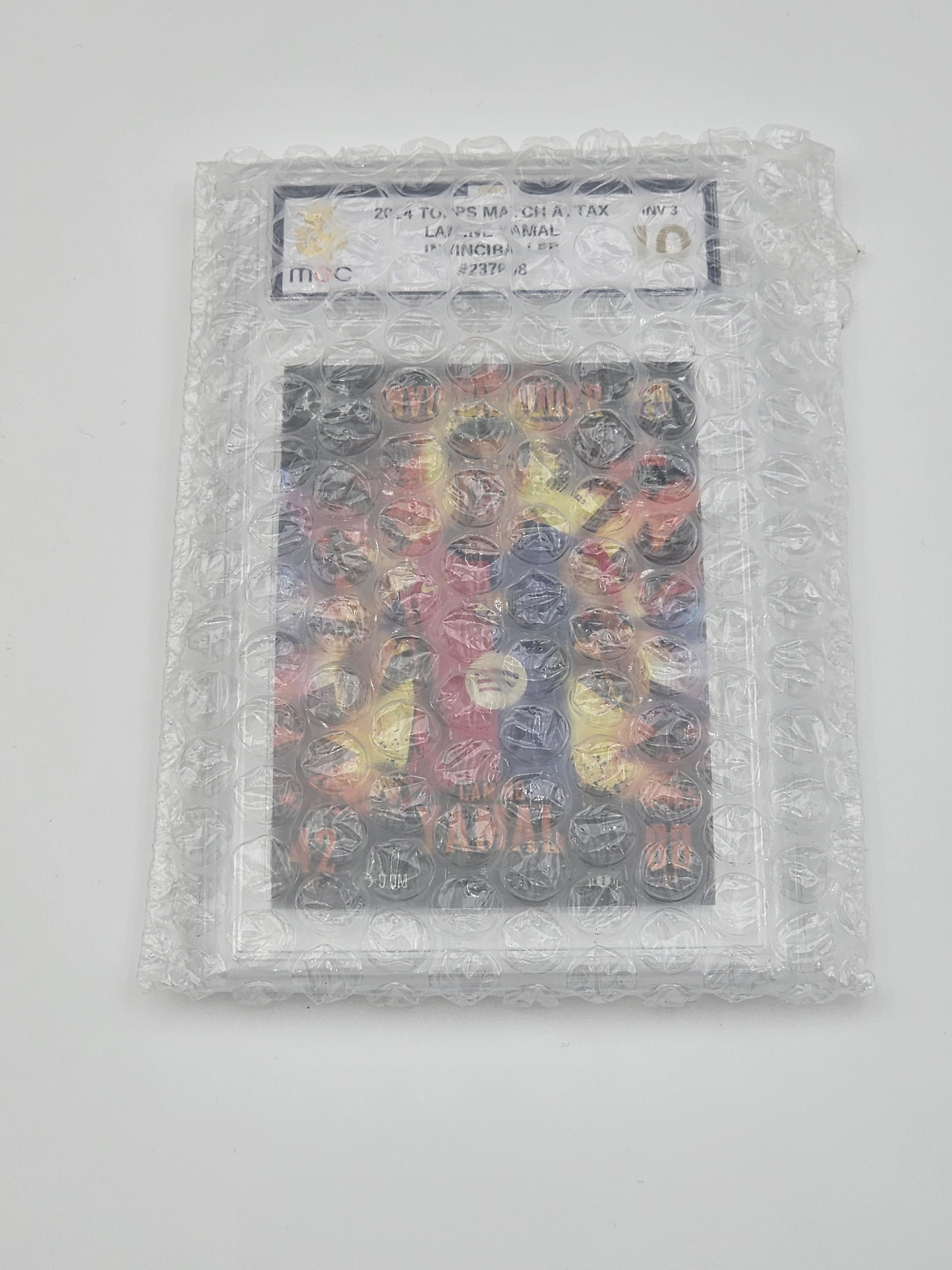 Lamine Yamal, Graded Topps Match Attax EXTRA 24/25, Invinciballer MGC 10, Card #INV3 FC Barcelona