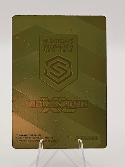 Lauren James Golden Baller #3 - Panini WSL Adrenalyn XL 2025 (Chelsea) - MINT Condition! rear of card
